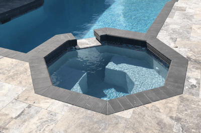 Bastos Pavers pool deck project