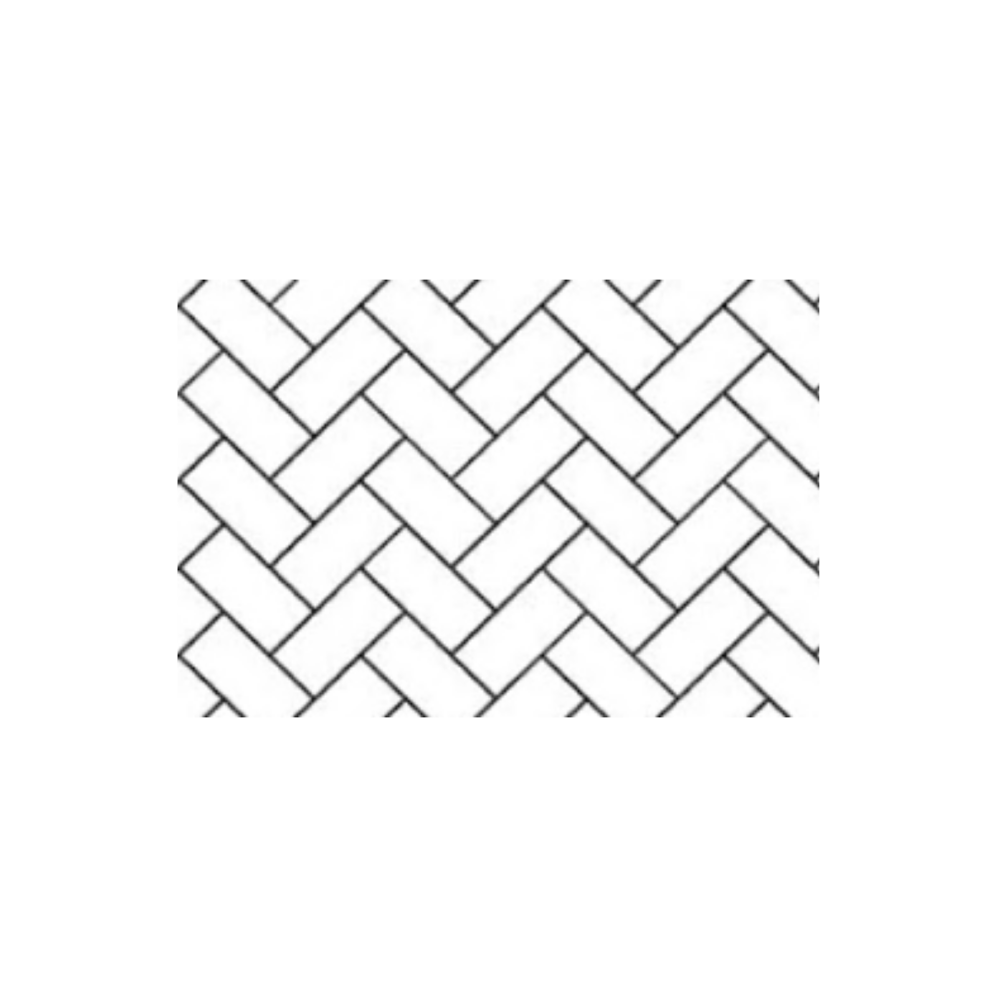 4"x8" 45 degree herringbone paver installation pattern diagram