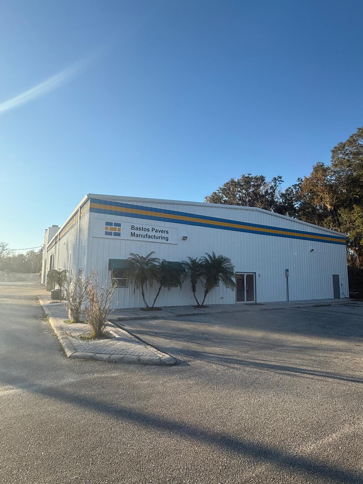 Bastos Pavers manufacturing facility in Brooksville, Florida