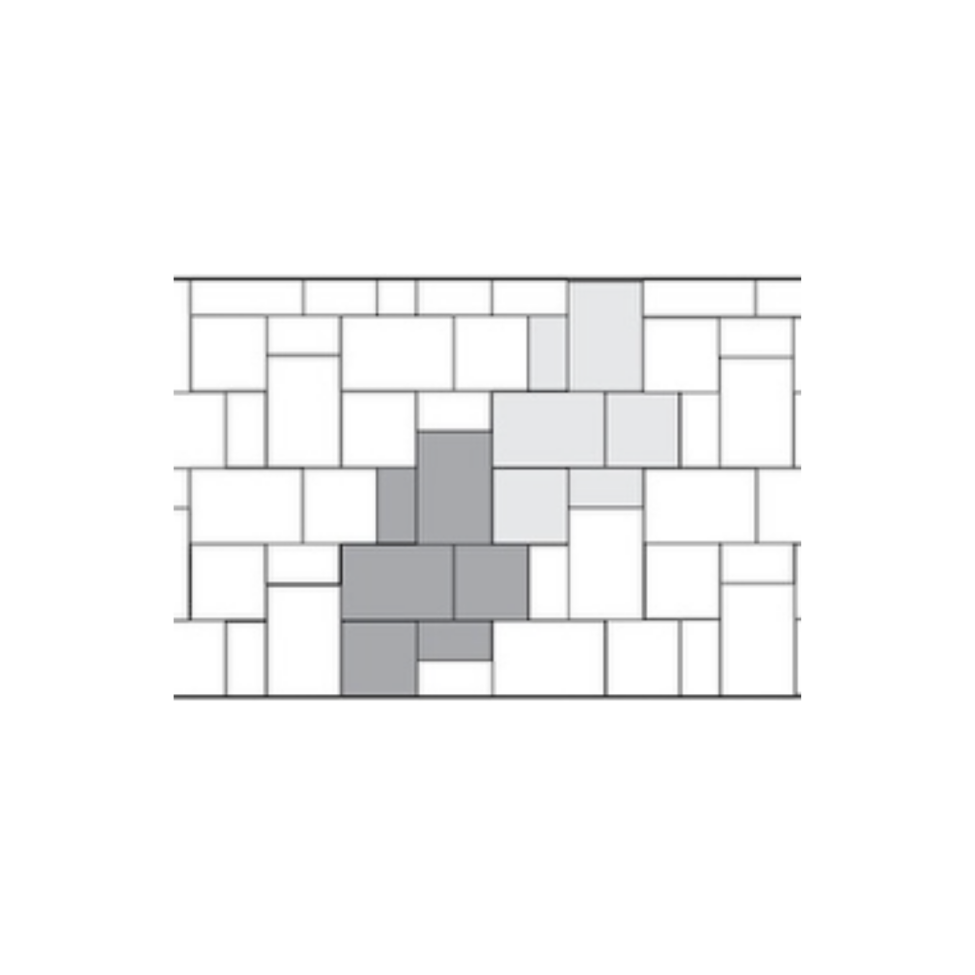 Barcelona Pattern 2 paver installation pattern diagram