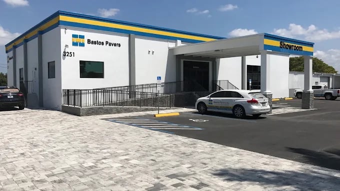 Bastos Pavers showroom and office building in Fort Myers, Florida
